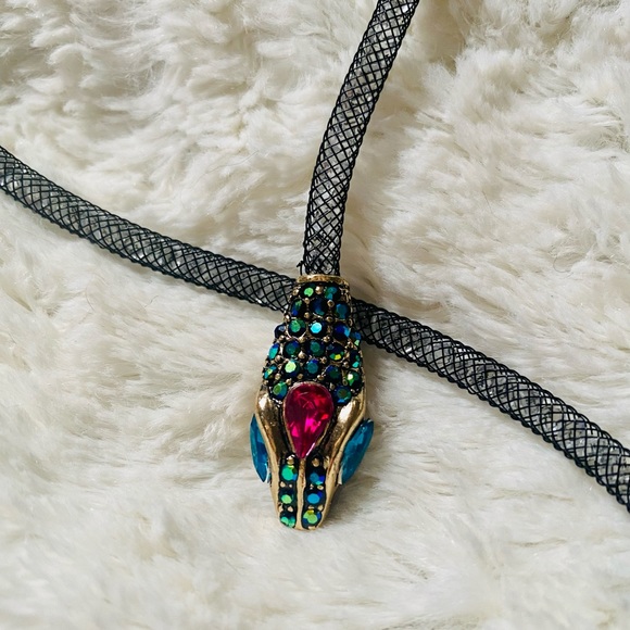 Betsey Johnson Snake Necklace - Picture 2 of 4